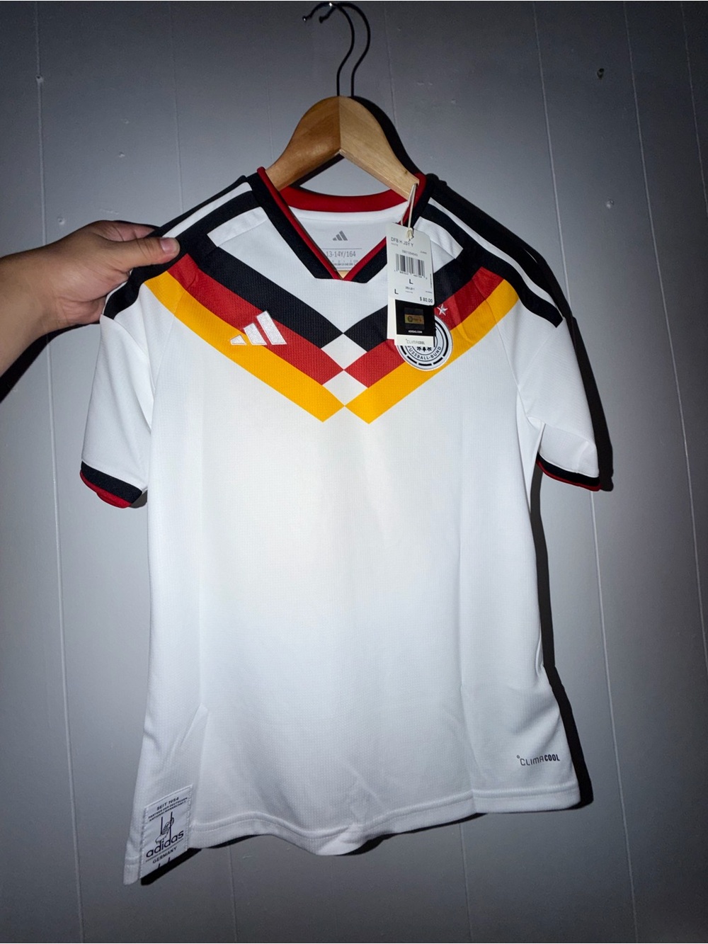 Kids Germany Jersey Size L (13-14Y)